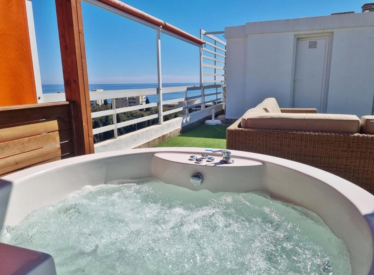 Penthouse With Private Pool, Hot Tub Jacuzzi With Sea Views And Chill-Out Zone, Close To The Sea Marbella Exterior photo